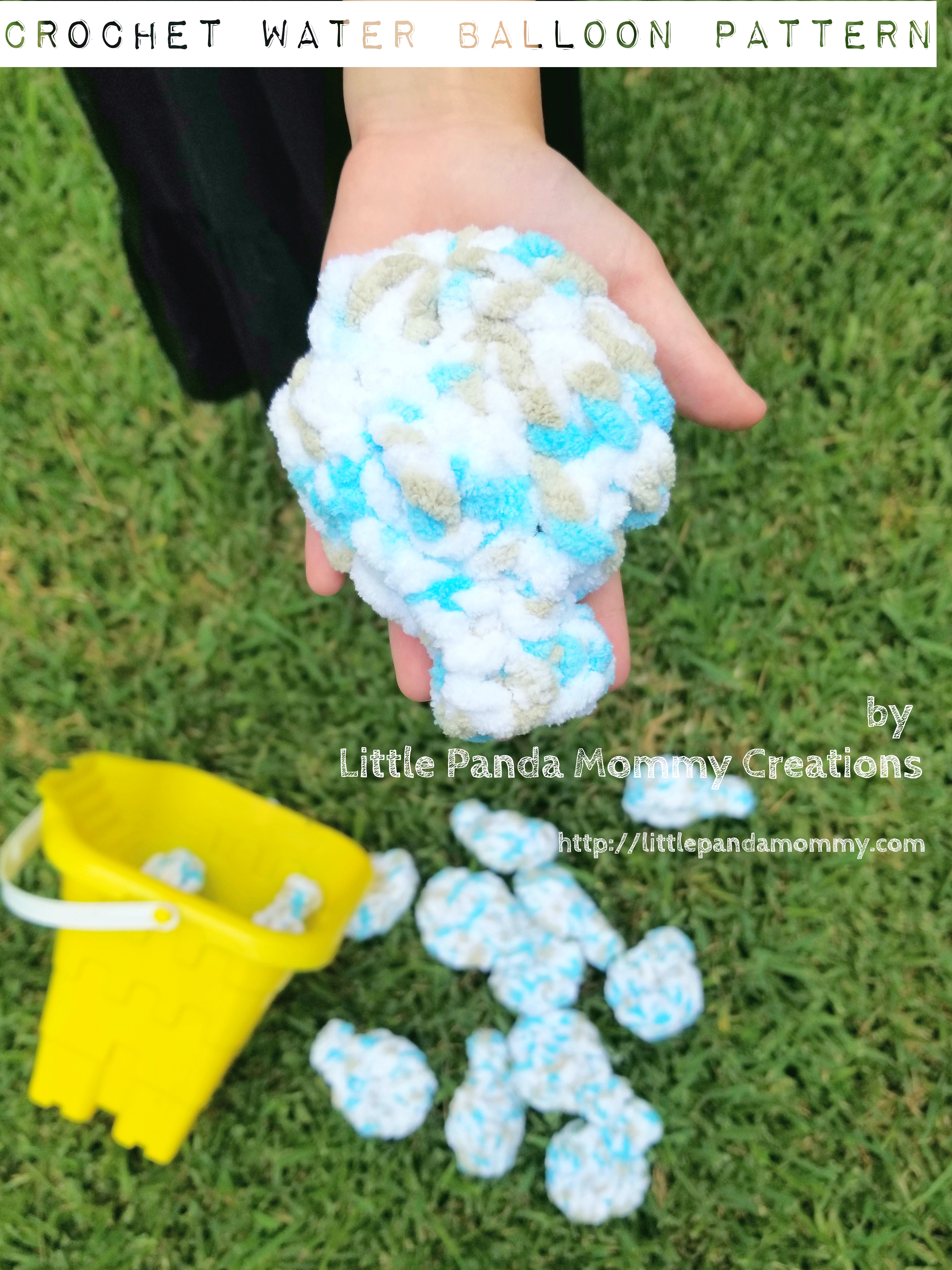 bellen mode Latijns how to make crocheted water balloon Archives - Little Panda Mommy