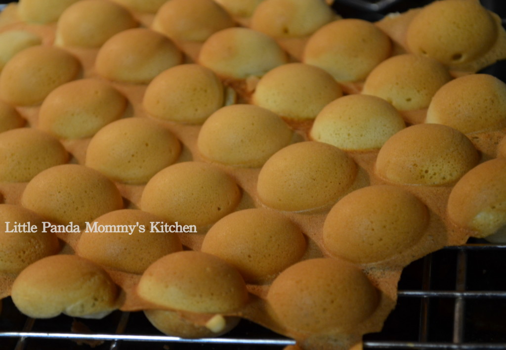 Hong Kong Style Egg Waffles Recipe Little Panda Mommy